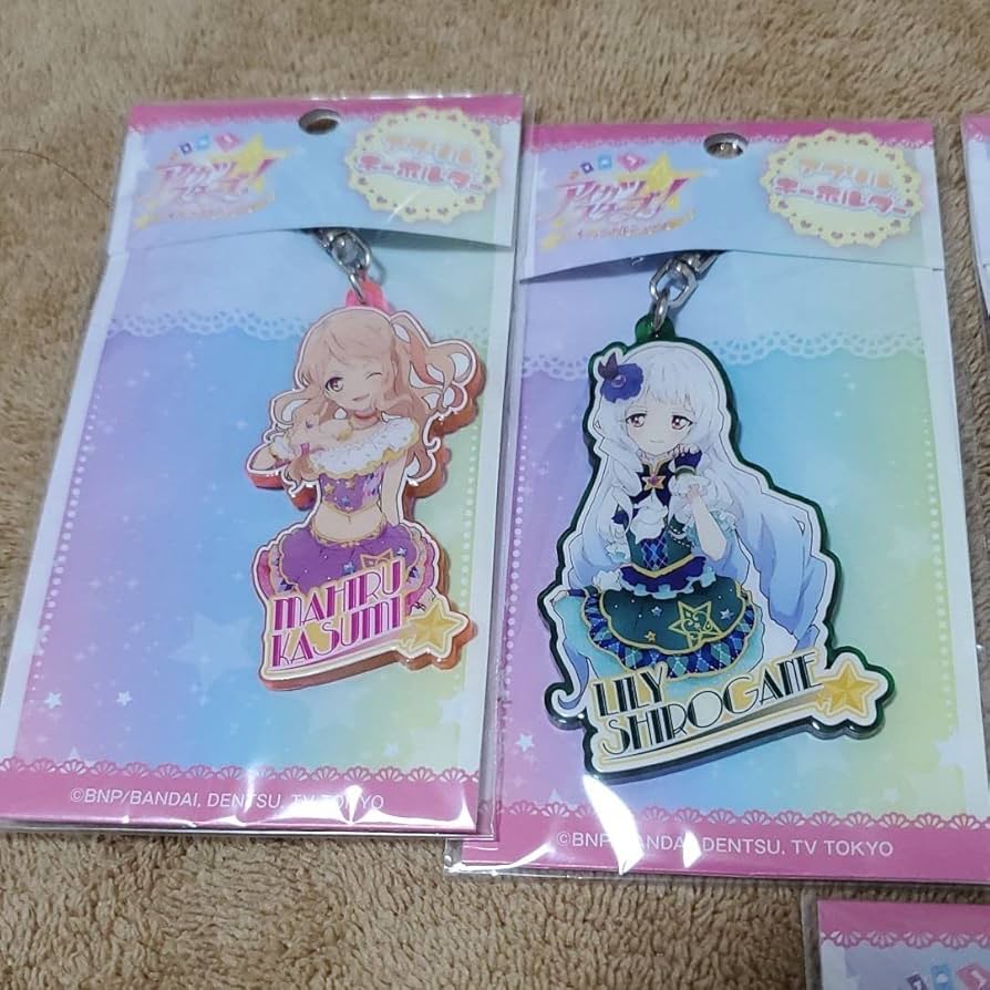 ★アイカツ！　Space Cafe アクリルキーホルダー　全種+非売品セット ☆アイカツ！ Space Cafe アクリルキーホルダー 全種+非売品